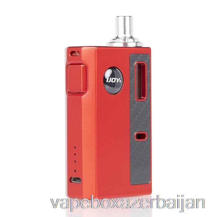 Vape Baku iJoy MERCURY 12W AIO Pod System Red Carbon